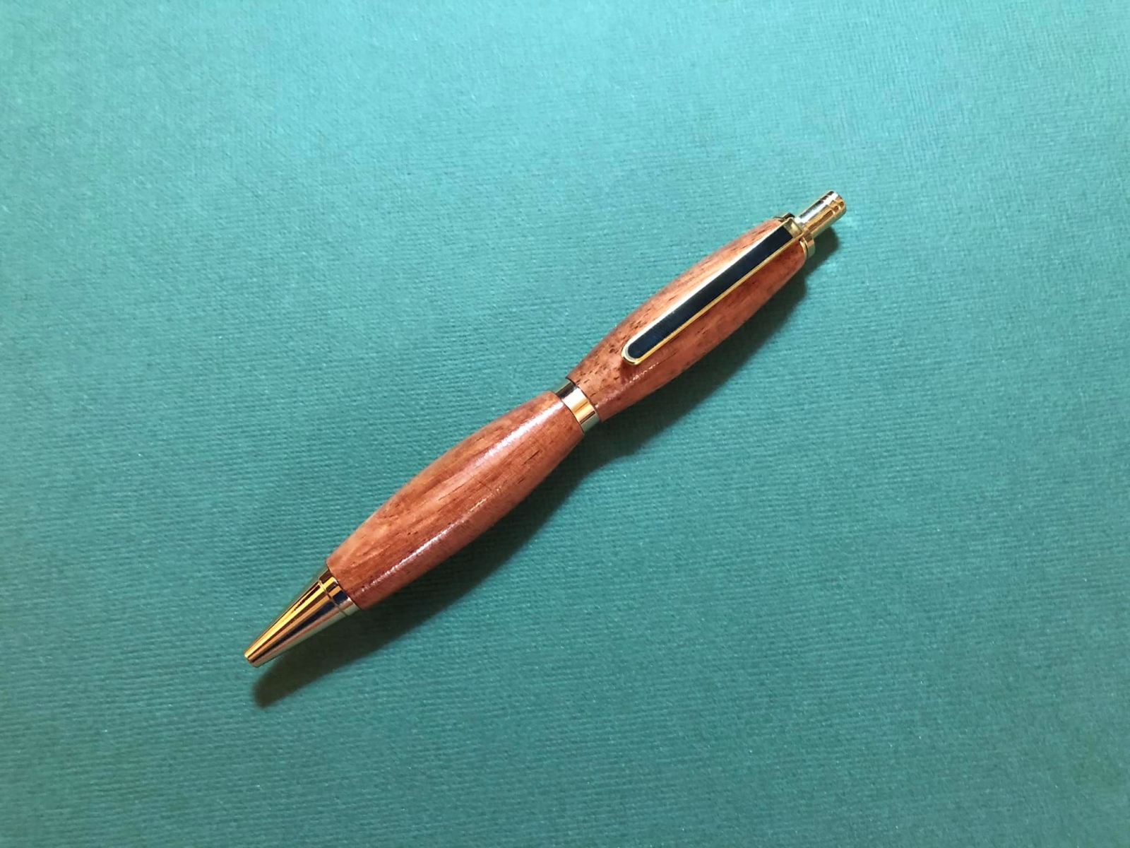 Beautiful Brazilian Rosewood custom turned bolt action rifle pen in ...