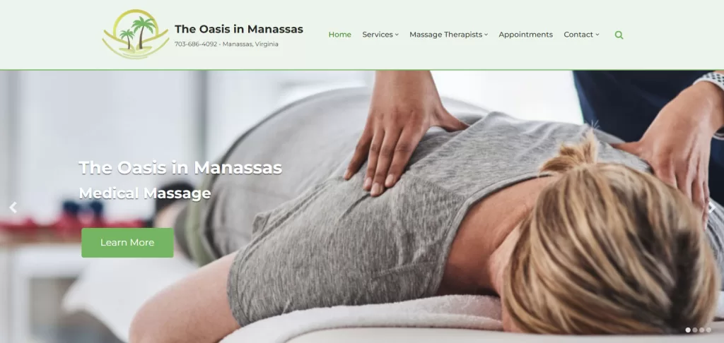 The Oasis in Manassas - Massage Services